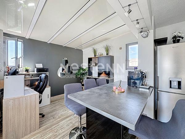 Appartement lumineux avec grande terrasse et parking à Narbonne