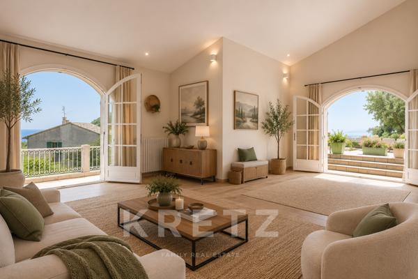 Hauteur San Martino Di Lota - Villa de 380m2 - Vue Mer