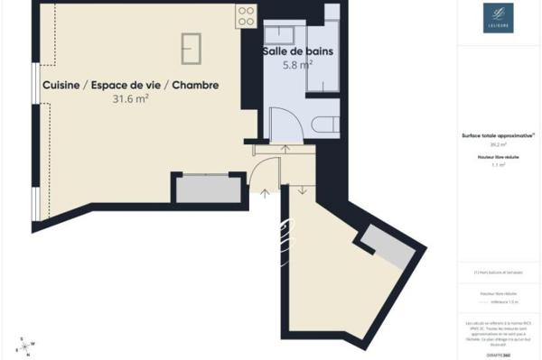 Vente - Appartement 2 pièces 37 m 2 Paris (75017)