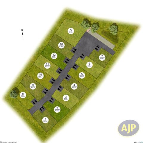 Vente terrain Sainte Pazanne : 121 475 € - AJP Immobilier Sainte-Pazanne