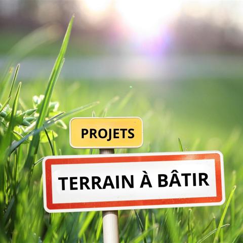 Terrain à bâtir, très plat,  de 606 M2