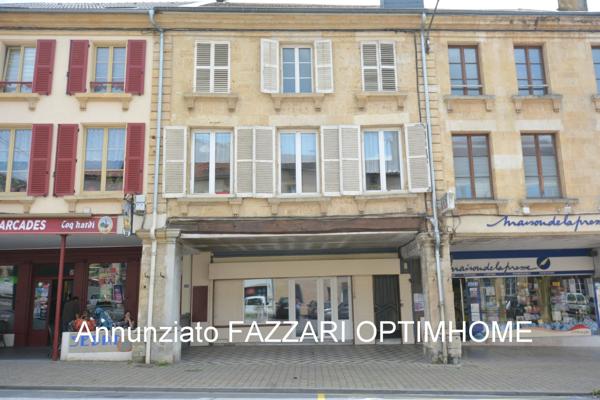 À vendre en exclusivité : Grande maison de ville historique à rénover, avec commerce – centre-ville de Stenay (proche Belgique et Luxembourg)