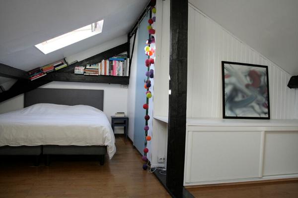 Appartement Duplex Courbevoie 2 pièces dernier étage_grand séjour