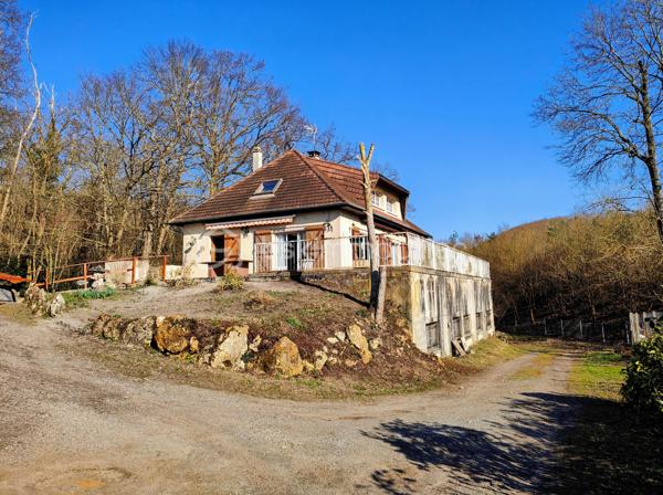 En lisière de forêt de Saint Apolline, découvrez une maison avec un beau potentiel en terme d'aménagement !
idéal pour un projet en colocations, logements, installer votre activité etc. Possibilité de bénéficier d'une rénovation via les CEE, exercer une activité d'indépendant / libéral, réaliser un investissement locatif, bureau etc. 

Sur une parcelle de 2.378 m2, grande maison d'une surface utile de 165,49 m2 + 100 m2 ayant bénéficié d'une rénovation partielle, menuiseries récentes. Ce bien immobilier a été édifié initialement pour exercer une activité agricole et stocker les engins sous le lieu de l'habitat. Il se compose comme suit : entrée PMR sur cuisine meublée, couloir desservant double séjour et salon sur terrasse balcon de 100 m2, wc ind., salle de douche, 2 chambres. A l'étage, escalier béton menant à un palier desservant 3 chambres à agencer et salle de bains à créer, 4 radiateurs neufs.

En rez-de-jardin, sous-sol en semi dénivelé et compartimenté, hangar (hauteur 4,17m) plusieurs espaces de rangement aménageables avec fenêtres et accès indépendant sur jardin. Ce bien immobilier bénéficie de plusieurs ouvrants pour alimenter l'ensemble des espaces en lumière naturelle.

Surface habitable actuelle = 149,84 m2
Surface utile + sous-sol dénivelé = 265,49 m2
Surface utile : surf hab + combles + sous-sol dénivelé + hangar = 435,26 m2

* CEE - Certificat d'économie d'énergie

A votre dispo pour vous conseiller et vous accompagner dans l'élaboration de votre projet de vie !
Contactez-moi : Willy BOYÉ - 07 87 37 75 87

Action !