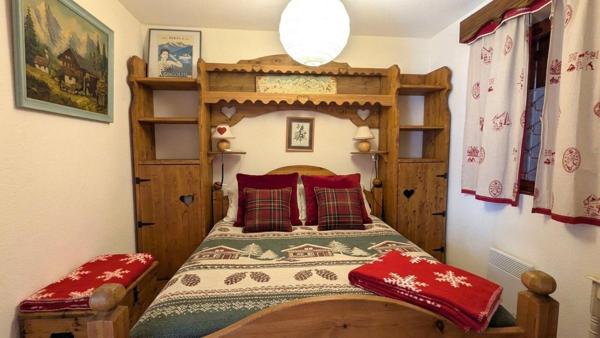 Deux pièces chaleureux avec mezzanines et parking couvert au pied du téléphérique de Nyon à Morzine