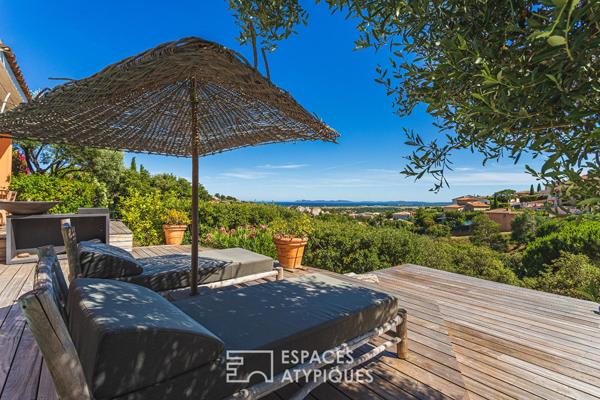 Propriété avec piscine et vue mer