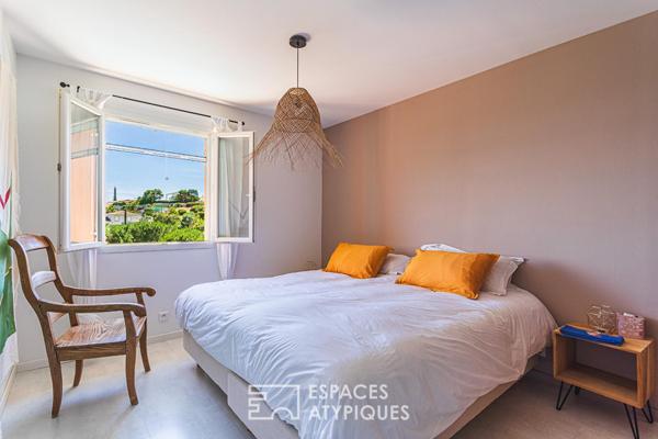 Propriété avec piscine et vue mer