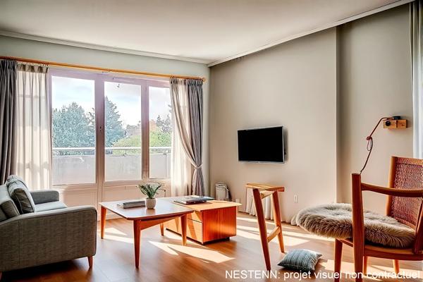 À vendre PAU - Appartement T4 avec ascenseur, balcon aperçu Pyrénées, cave et garage