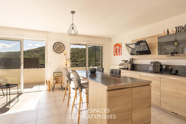 Villa moderne avec vue panoramique