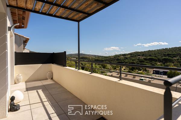 Villa moderne avec vue panoramique