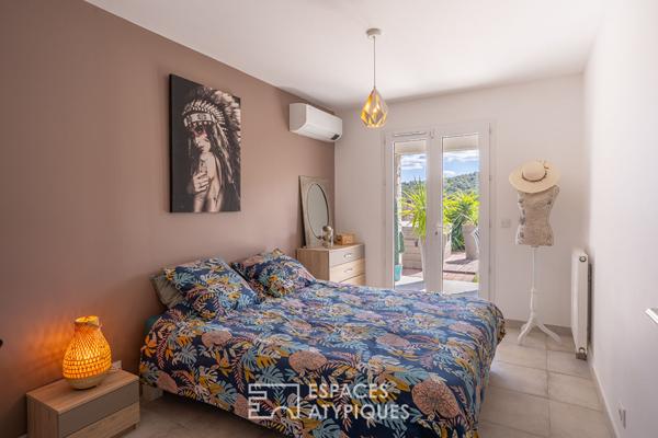 Villa moderne avec vue panoramique