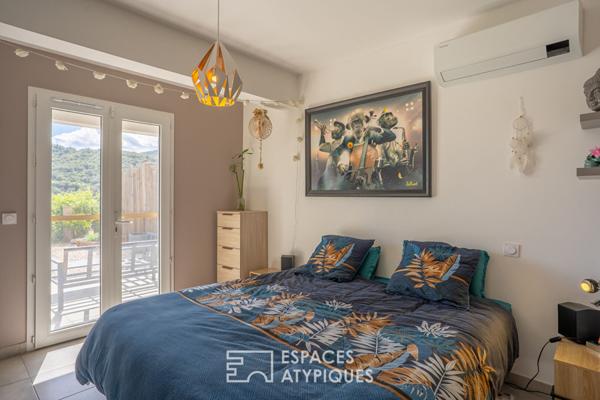 Villa moderne avec vue panoramique