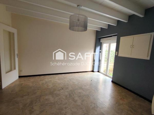 MAISON DE 77m² 4 PIECES - JARDIN - DEPENDANCE DE 70M² SUR DEUX NIVEAUX