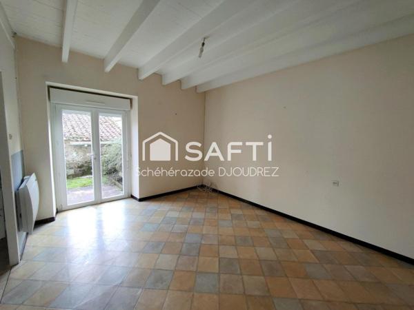 MAISON DE 77m² 4 PIECES - JARDIN - DEPENDANCE DE 70M² SUR DEUX NIVEAUX