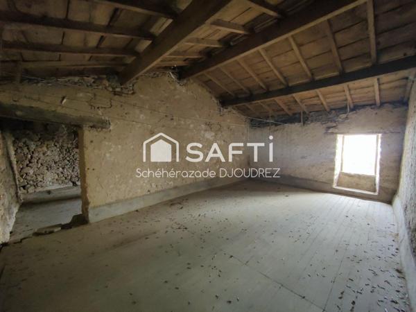 MAISON DE 77m² 4 PIECES - JARDIN - DEPENDANCE DE 70M² SUR DEUX NIVEAUX