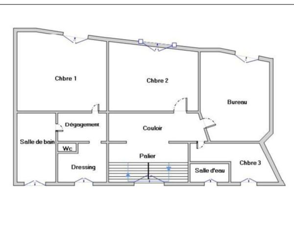 Orlean Dunois , maison à vendre avec porche, garage et jardin