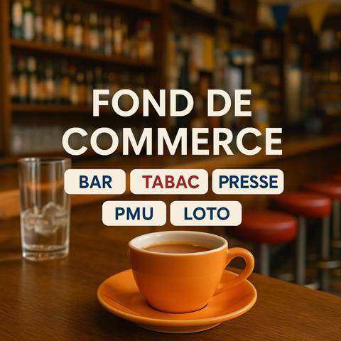 Fonds de commerce – Bar Tabac Presse PMU Loto