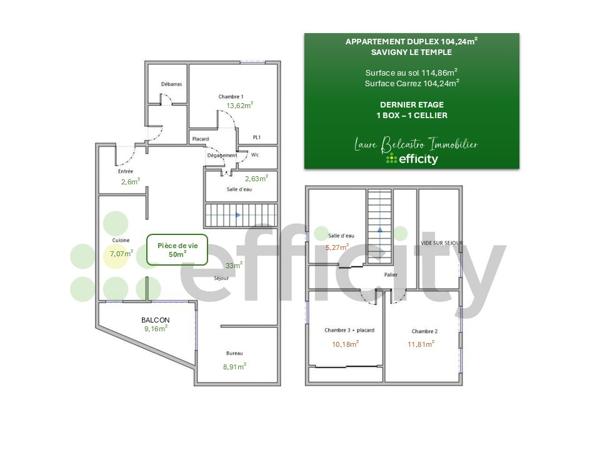 Appartement
         4 pièces
        - 115 m² 245 000 € *