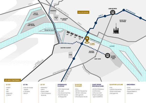 Appartement T3 neuf avec balcon sur Rouen