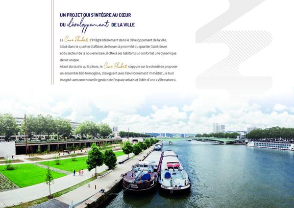 Appartement T3 neuf avec balcon sur Rouen