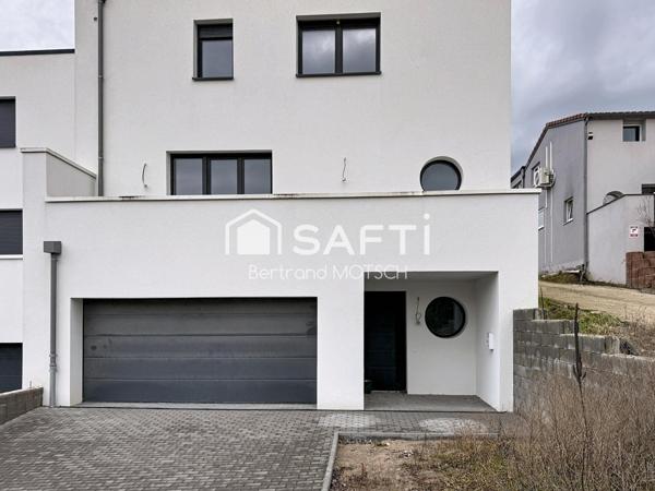 Maison jumelée haut de gamme construction luxembourgeoise