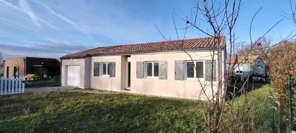 Plain pied de 3 chambres