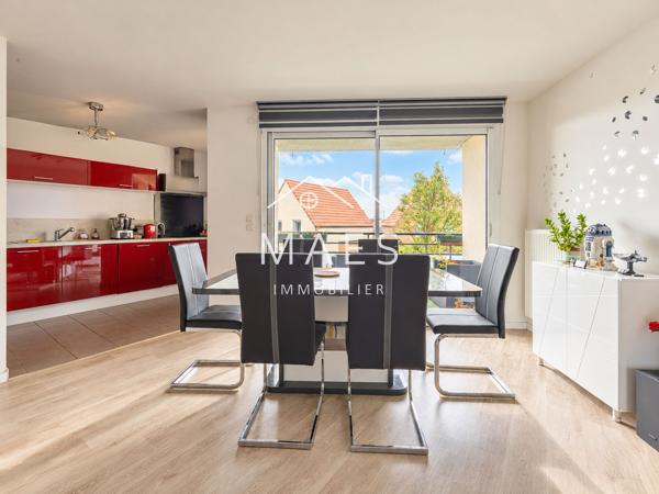 WAMBRECHIES RIVE DROITE – Appartement 69 m2 T3 2 chambres Balcon, parking
