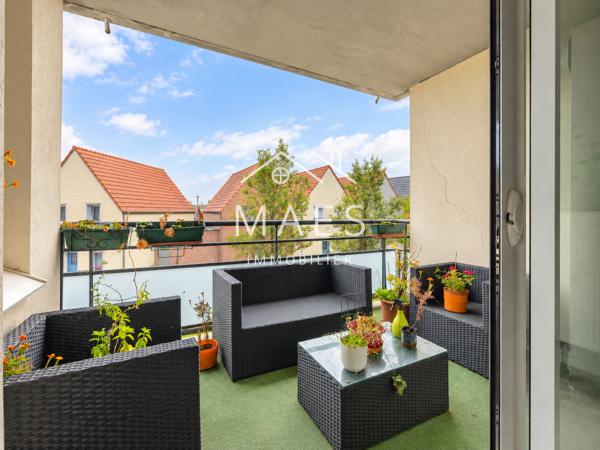 WAMBRECHIES RIVE DROITE – Appartement 69 m2 T3 2 chambres Balcon, parking