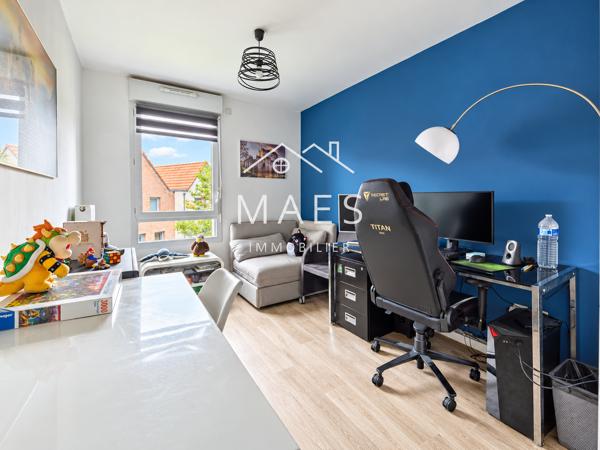 WAMBRECHIES RIVE DROITE – Appartement 69 m2 T3 2 chambres Balcon, parking