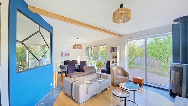 Maison d'architecte passive de 123 m2 au Plessis Grammoire!