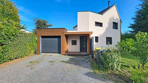 Maison d'architecte passive de 123 m2 au Plessis Grammoire!