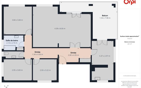 Appartement à louer
