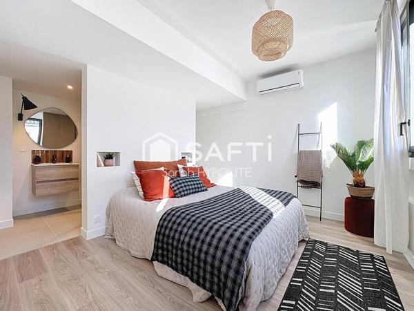 Échoppe rénovée et lumineuse de 170 m² avec piscine, au cœur de Talence