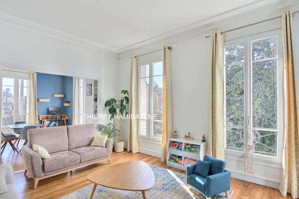 CENTRE VILLE MAGNIFIQUE APPARTEMENT BOURGEOIS FIN XIX STYLE PARISIEN ENTIEREMENT RENOVE 88 M2 4 PIECES 2 CHAMBRES