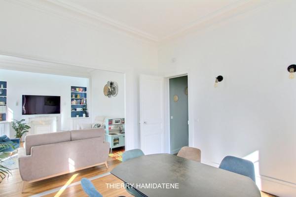 CENTRE VILLE MAGNIFIQUE APPARTEMENT BOURGEOIS FIN XIX STYLE PARISIEN ENTIEREMENT RENOVE 88 M2 4 PIECES 2 CHAMBRES