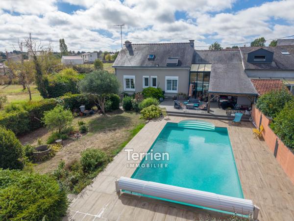 Maison de caractère avec piscine Mauges-sur-Loire (49620)