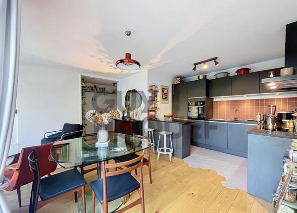 Appartement 3 pièce(s)  60,02 m2 - jardin 60 m2 - copropriété récente