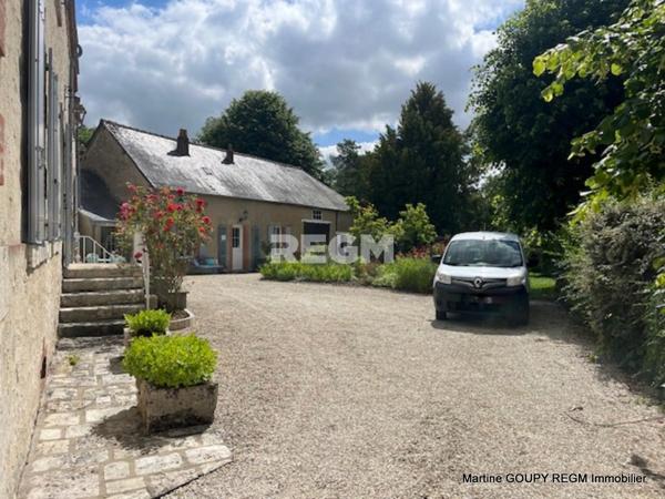 Ouzouer-le-Marché (41240) BEAUCE LA ROMAINE (Ouzouer-le-Marché) 41 – Grande maison familiale – 6/7 Chbres -300 m² hab – Ateliers-Dépenda