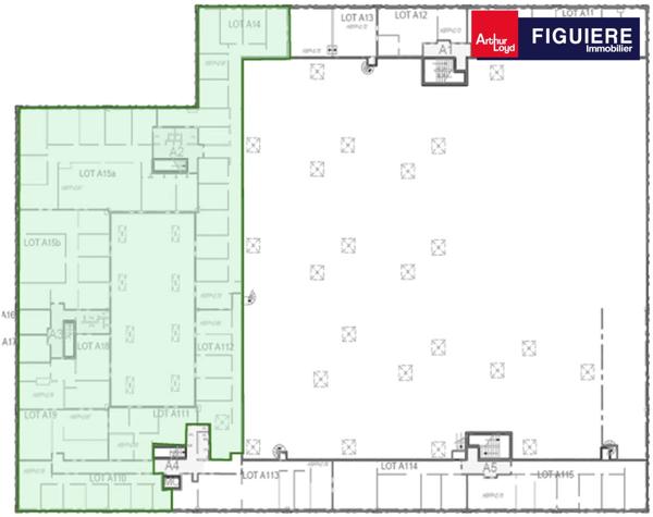 BUREAUX RENOVÉS A LOUER A VITROLLES