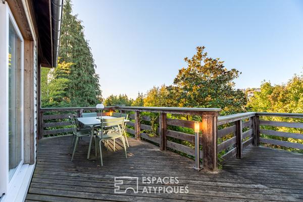 Maison avec extension et vue dégagée