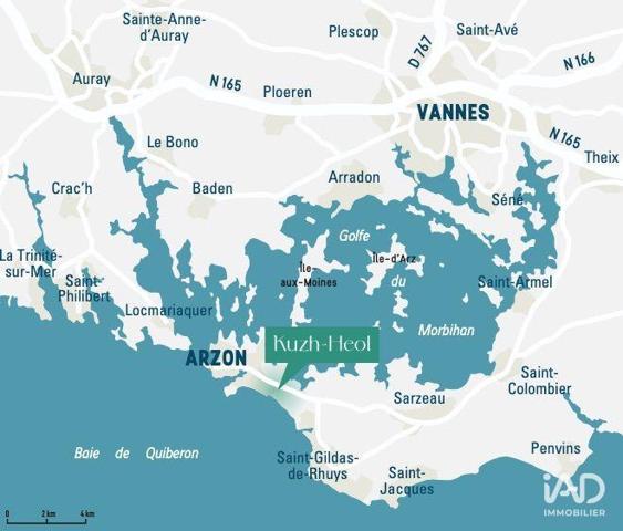 Appartement à vendre 2 pièces 42 m² Arzon