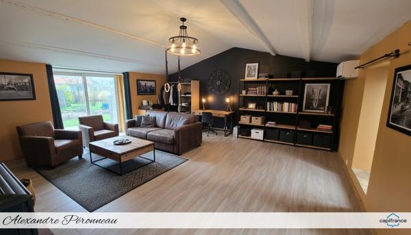 🏡 Maison de ville rénovée avec jardin – Proche La Rochelle – Secteur Usseau