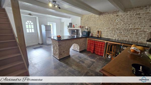 🏡 Maison de ville rénovée avec jardin – Proche La Rochelle – Secteur Usseau