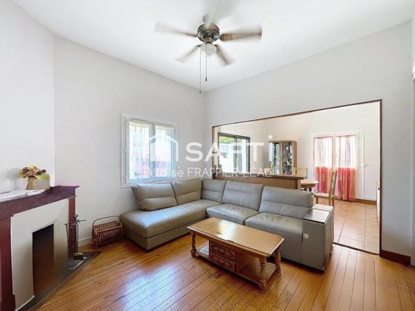 Échoppe typique avec jardin, terrasse, cabanon