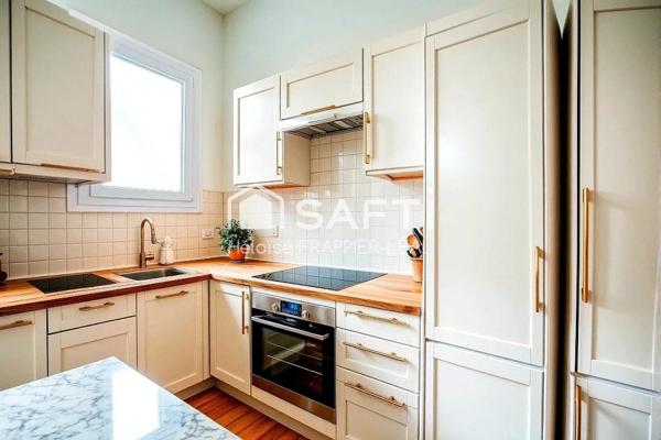 Échoppe typique avec jardin, terrasse, cabanon