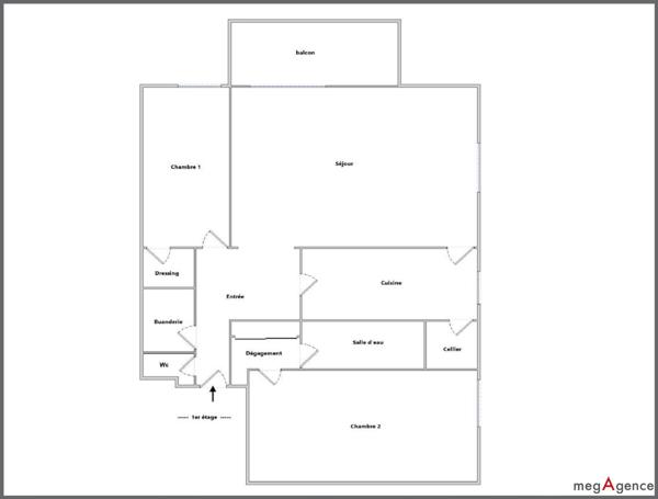 Appartement à Craponne, 69290 - 3 pièces 94m²