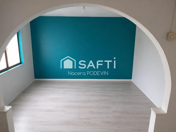 Maison individuel de plain-pied avec 3 chambres - garage - jardin