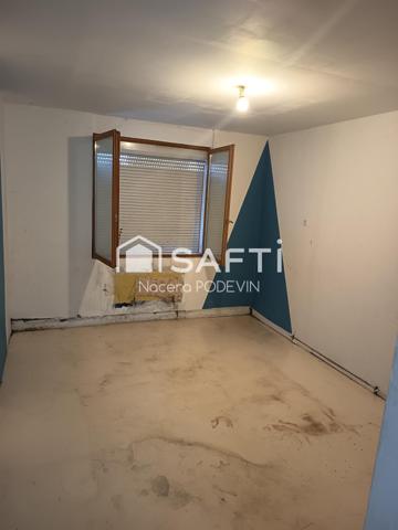 Maison individuel de plain-pied avec 3 chambres - garage - jardin