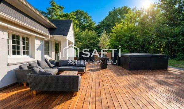 Luxe absolu au Touquet Golf : 195m², vue green, jacuzzi.