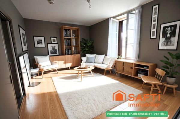 Maison à fort potentiel à La Courtine – Environnement calme et nature !